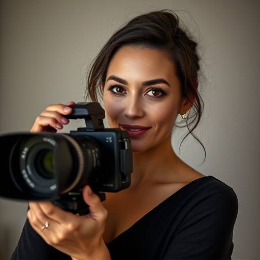 Portrait of Carmen Diaz, Lead Cinematographer at Stellaris Productions